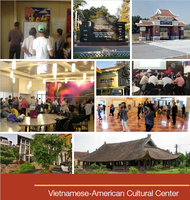 Various images of the Vietnamese American Cultural Center